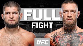 Khabib Nurmagomedov vs Conor McGregor  FULL FIGHT  UFC Classic [upl. by Hayalat379]