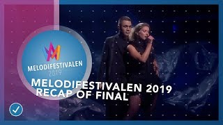 Melodifestivalen 2019 • Final Recap ᴴᴰ [upl. by Nyssa]