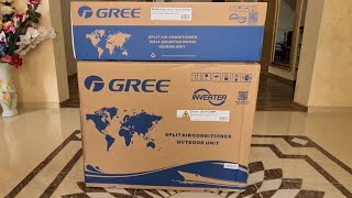 Gree Bora A4 Silver GWH12AABK6DNA4A Inverter 12000 BTUA Autodiag WiFIUnboxing [upl. by Graham589]