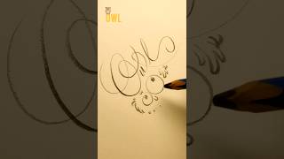 The Shocking Truth About Owl Calligraphy That Will Change Everything calligraphy art [upl. by Tracy]