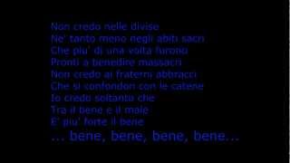 Jovanotti  Penso Positivo Lyrics  letra [upl. by Lightfoot150]