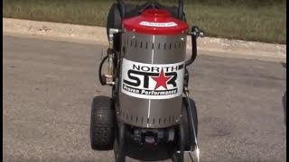 NorthStar Electric Wet Steam amp Hot Water Pressure Washer — 2750 PSI 25 GPM 230 Volt [upl. by Ysnat]