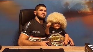 Hasbulla fight vs Abdurozik BEST OF HASBULLA COMPILATION Хазбик Khabib UFC [upl. by Yllut]