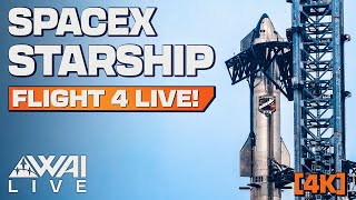 REPLAY SpaceX Starship Flight 4 IFT4 in 4K [upl. by Orravan790]