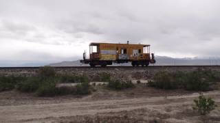 Old Union Pacific Caboose in Utah Desert [upl. by Warfore]