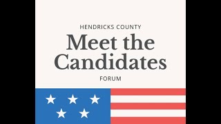 Hendricks County quotMeet The Candidatesquot Forum  2024 Primaries Night 1 [upl. by Aihsital]