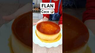 FLAN DE COCO flan postrefácil coco [upl. by Brazee]