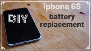 Schimbare baterie Iphone 6S  ghid pentru incepatori [upl. by Princess]