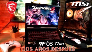 2023 Revisión Laptop MSI GF63 Thin dos años después pruebas en juegos [upl. by Ahsenot941]