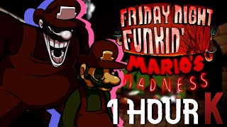 Powerdown Remastered  Friday Night Funkin FULL SONG 1 HOUR [upl. by Cirtemed]