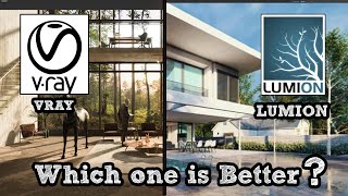 Vray vs Lumion which is better [upl. by Gurney]