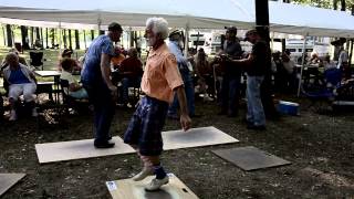 Buck Dancing at Summertown Bluegrass Festival [upl. by Adlez]