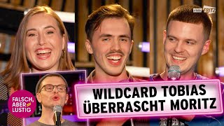 Moritz Neumeier fühlts sehr  falsch aber lustig  Lena Kupke Alex Stoldt Wildcard Tobias [upl. by Mildrid]