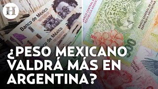 ¡Devaluación del peso argentino Esto valdrá el peso mexicano en Argentina tras anuncio de Milei [upl. by Lonnie]