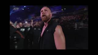 Jon Moxley Entrance Old Theme At AEW Before Become AEW Champion [upl. by Kcirdle]