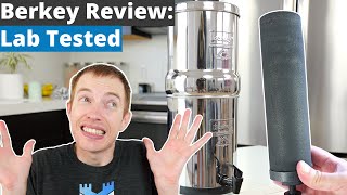 Berkey Water Filter Review 3rdParty Laboratory Testing [upl. by Ahsataj144]