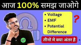 What is Voltage EMF amp Potential Difference  Electrical Engineering [upl. by Bashuk]