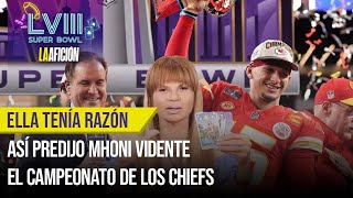 ¿Quién ganará el Super Bowl 2024 Mhoni Vidente revela al ganador entre Chiefs vs 49ers [upl. by Yasdnyl]