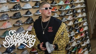 Bad Bunny Goes Sneaker Shopping With Complex [upl. by Novyart10]