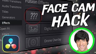 EASY Way to Add a FACE CAM to Your Video DaVinci Resolve [upl. by Alexi]