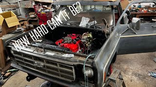 New speedway wiring harness and Autometer Invision dash on the Big Block C10 [upl. by Maximo]