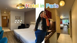 Paris Hotel Room tour  Paris  Paris  The city of love ❤️ Lifewithneets [upl. by Arinaid]