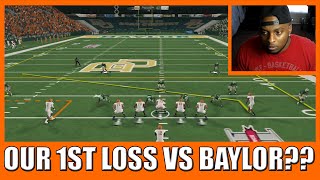 NCAA Football 14 Dynasty Big 10 Conference battle vs Baylor could equal our 1st loss [upl. by Sulienroc]