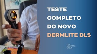 TESTE COMPLETO DO DERMATOSCÓPIO DERMLITE DL5  REVIEW [upl. by Isej]