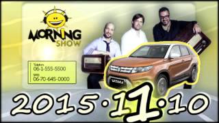 Class FM Morning Show Adás 2015 11 10 Kedd RoadShow Pécs Istvánné néni Ki parkol jobban [upl. by Ahsiekrats]