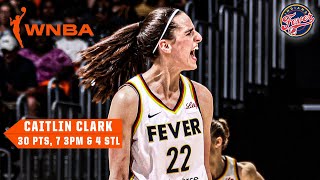 HIGHLIGHTS from Caitlin Clarks HUGE game in win vs Mystics 😤 30 PTS amp 7 3PM 🎯  WNBA on ESPN [upl. by Lecram761]