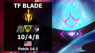 TF Blade Jax TOP vs Mordekaiser Patch 141 NA Challenger [upl. by Ellak]