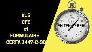 MICROENTREPRISE  15 CFE cotisation foncière des entreprises ET FORMULAIRE CERFA 1447CSD [upl. by Sullecram]