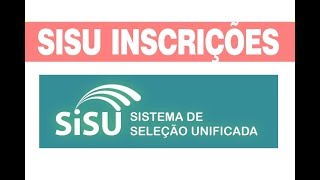 SISU 2024 Inscrições Nota de Corte Simulador [upl. by Auberta130]