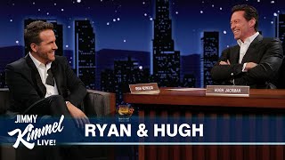 Guest Hosts Ryan Reynolds amp Hugh Jackman Interview Each Other [upl. by Parke]