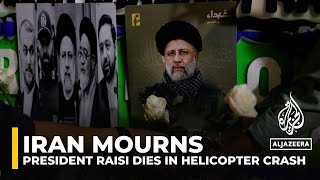 Iran mourns after Raisi dies in helicopter crash VP named acting president [upl. by Forester844]