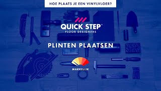 Hoe plaats je plinten bij een vinylvloer  QuickSteptutorial [upl. by Gelman]