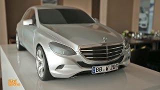 CClass 2015 Review 360° Camera Suspension Aerodynamics and AIRPANEL  German [upl. by Aser]