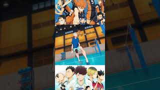 Volleyball Haikyuu Amazing Jump and Spike during practice volleyblock volleyball haikyuu anime [upl. by Jenifer853]