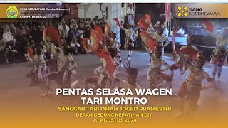 Pentas Selasa Wagen Tari Montro SANGGAR TARI OMAH JOGED PRAMESTHI 20 Agustus 2024 [upl. by Ezitram]