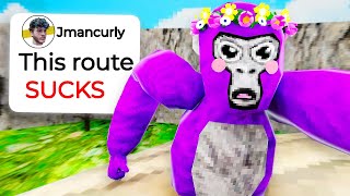 Are These The BEST Routes In Gorilla Tag [upl. by Enitsed62]