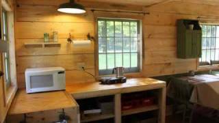 Cabin Rentals Thoreaus Rustic Cabin at Wellnesste Lodge Central NY CNY [upl. by Peisch]