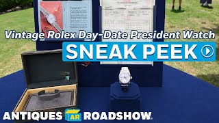 Preview Rolex DayDate President Watch  Cheekwood Estate amp Gardens Hr 2  ANTIQUES ROADSHOW  PBS [upl. by Johann]