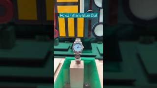 Rolex Tiffany Blue Dial  Rolex Oyster Perpetual Automatic Watch tiffany tiffanyblue [upl. by Bevin]