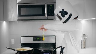 Cooking with Marshmello How To Make Nasi Goreng Indonesian Fried Rice [upl. by Purdy]