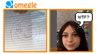 Drawing People On Omegle But Im Noob [upl. by Ahsaz]