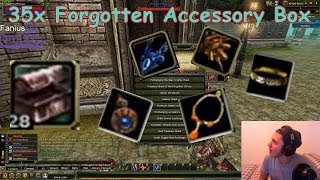 Knight Online 35 Adet Accessory Box Kırdık Temiz  Manes 2018 [upl. by Terraj]