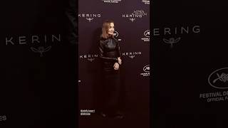 Isabelle Huppert at the 2024 Kering Women In Motion Awards isabellehuppert [upl. by Ayt844]