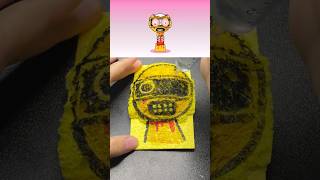 I drew Garrnold from Incredibox Sprunki with Magic Eraser Sponge sprunki incredibox 스프런키 [upl. by Elfie]