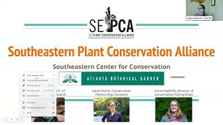 Southeastern Plants Regional Species of Greatest Conservation Need  Science Seminar [upl. by Rebe]