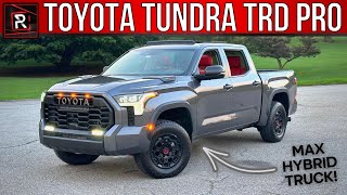 The 2024 Toyota Tundra TRD Pro Is A Likably Flawed Electrified GoAnywhere Truck [upl. by Noid]